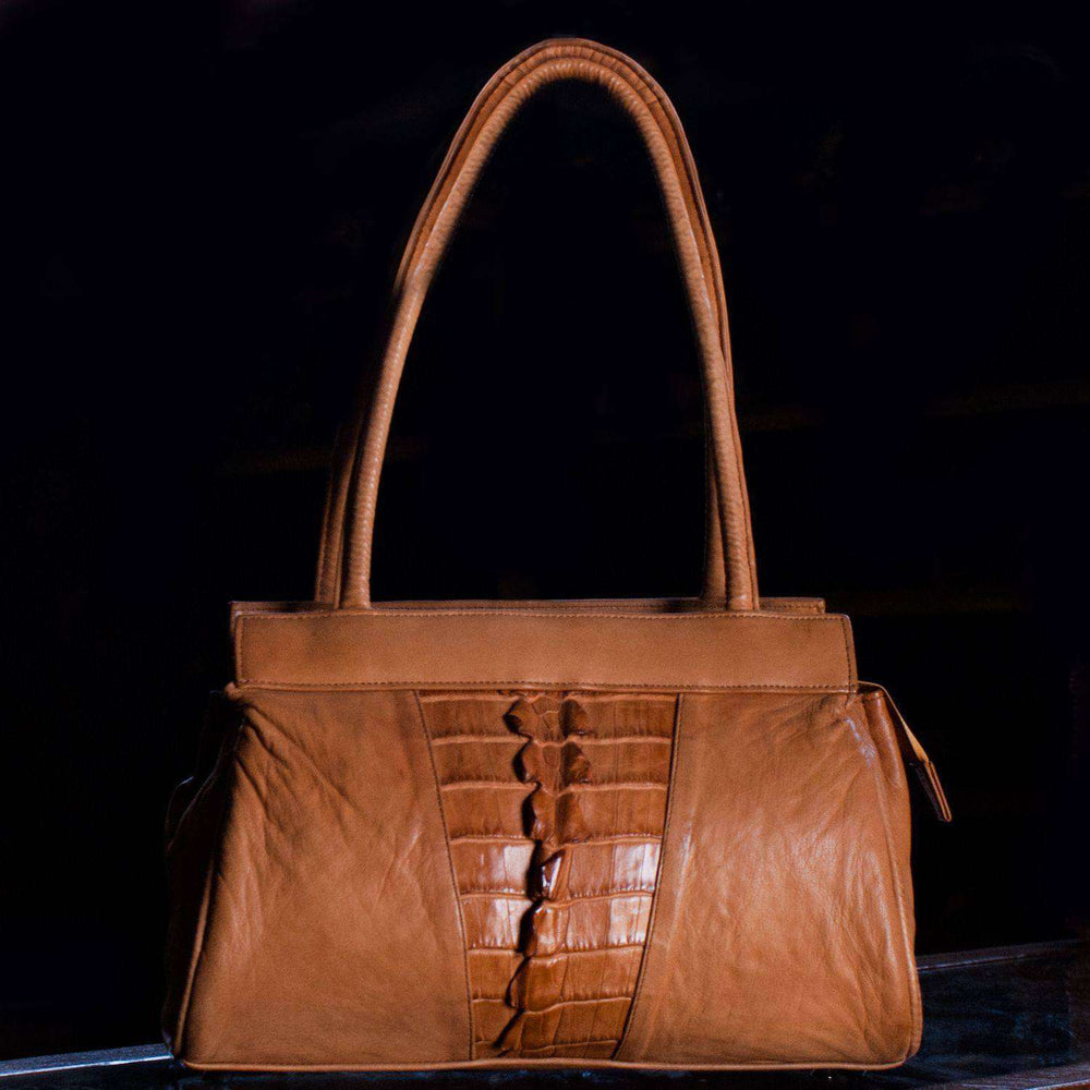 Crocodile Skin Women's Hand Bag - Africa Handmade