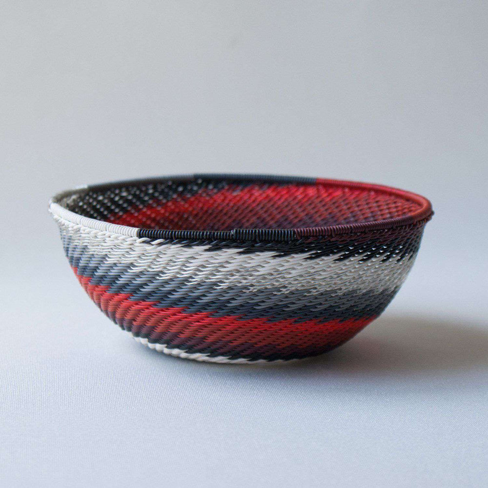 Colored wire bowls handcrafted - Africa Handmade