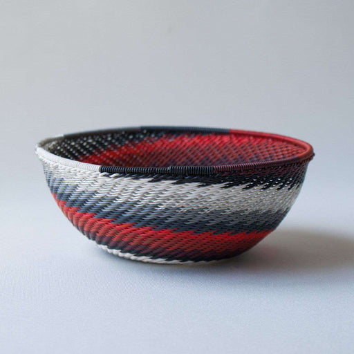 Colored wire bowls handcrafted - Africa Handmade