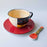 Cup Saucer and Tea Spoon by Elsona Hand-painted - Africa Handmade