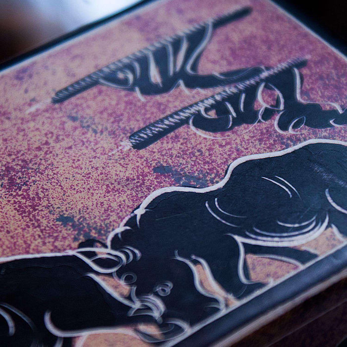 Decorated Trinket/Jewelry Box small - Set of 2 - Africa Handmade