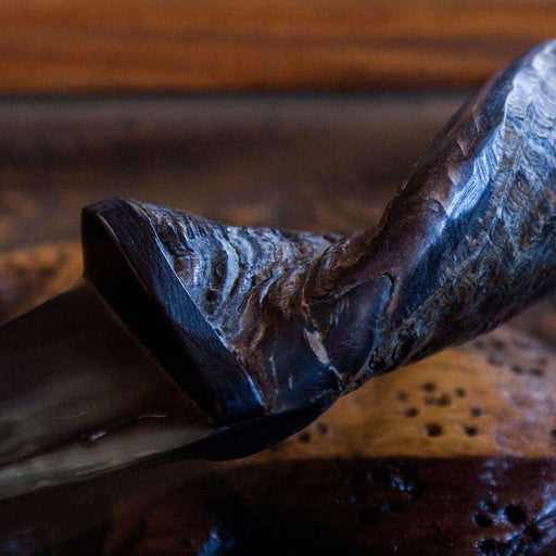 African Springbok Antler Salad Fork and Spoon - Africa Handmade