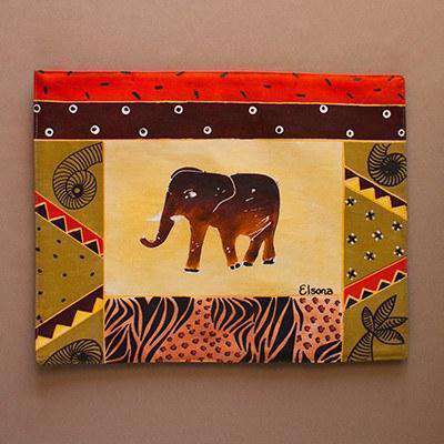 Hand Painted Placemats by Elsona - Africa Handmade