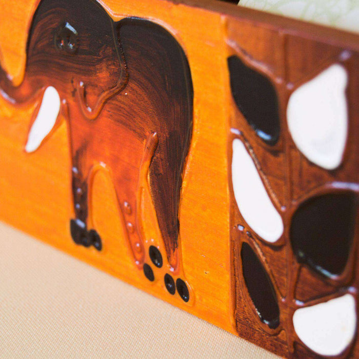 Handmade Wooden Wine Box by Elsona - Africa Handmade