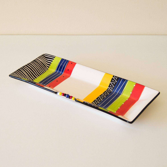 Miscellaneous Collection Rainbow Themed Ceramic Ware - Africa Handmade