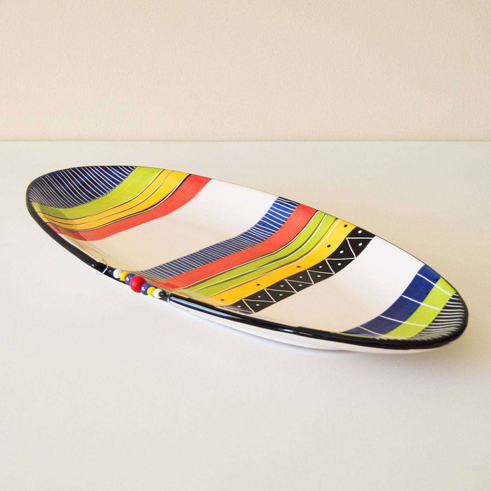 Miscellaneous Collection Rainbow Themed Ceramic Ware - Africa Handmade