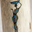 Wooden Tree Light Candle Holder Nguni Lady (Large) - Africa Handmade