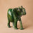 Elephant Verdite Stone Green - Africa Handmade