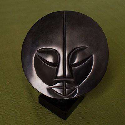 Moon Face Abstract African Wonder Stone - Africa Handmade