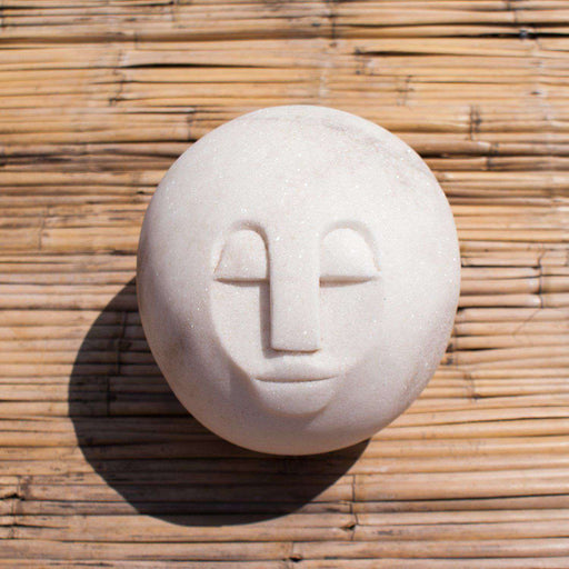 White Moon Head Dolomite - Africa Handmade