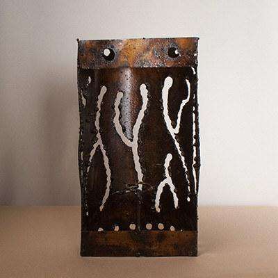 Decorated Metal Lamp Shade - Africa Handmade