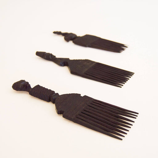 Afro Comb Malawi Display Piece Various - Africa Handmade