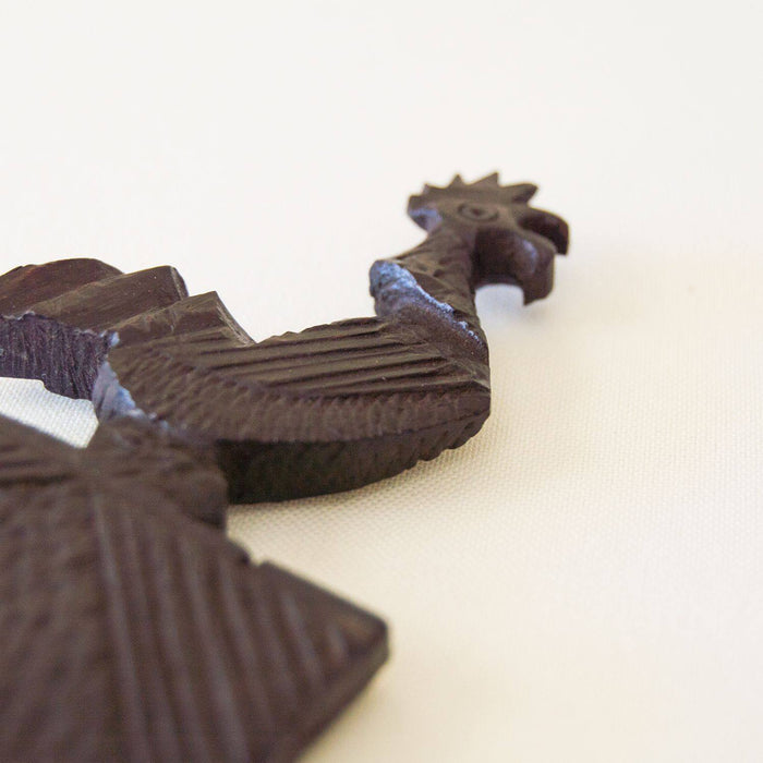 Afro Comb Malawi Display Piece Various - Africa Handmade