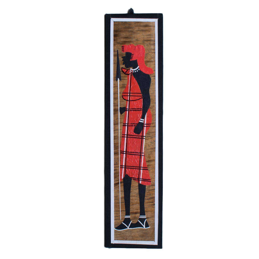 Banana Leaf Maasai Man and Woman Set - Africa Handmade