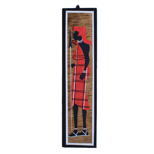 Banana Leaf Maasai Man and Woman Set - Africa Handmade