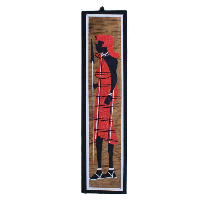 Banana Leaf Maasai Man and Woman Set - Africa Handmade