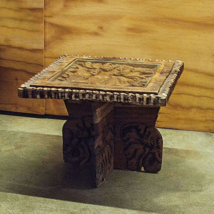 Big 5 African (Animals) Side Table - Africa Handmade