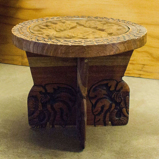 Big 5 African (Animals) Side Table - Africa Handmade