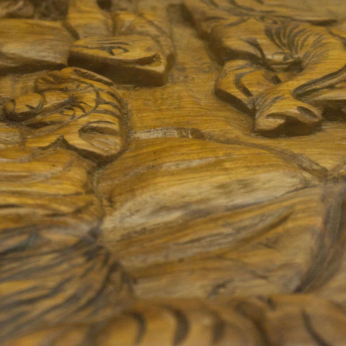 Big 5 African (Animals) Side Table - Africa Handmade