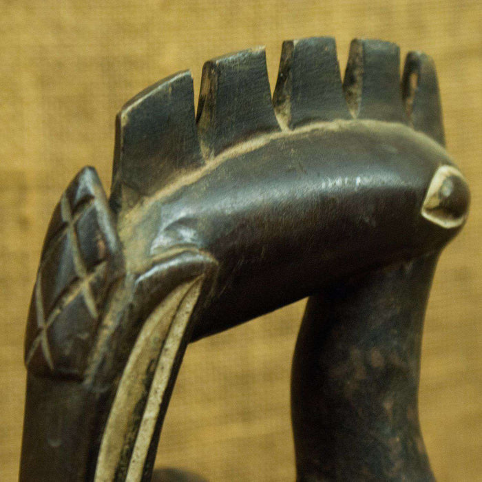 Calao Bird (Great Hornbill) - Ivory Coast - Africa Handmade