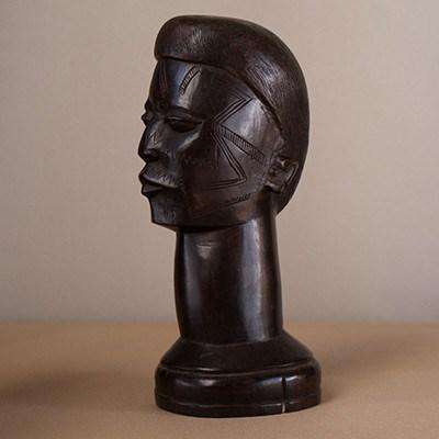 Congolese Kuba Statue Mini - Africa Handmade