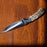 Custom Hand Made (Etched) Fixed Blade Hunting knife (Bone Handle) - Africa Handmade