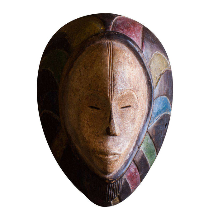 Dancing Tribal Mask Babongo Tribe - Africa Handmade