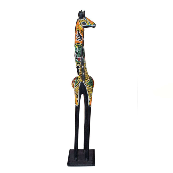 Giraffe with Beading (Life Size) - Africa Handmade