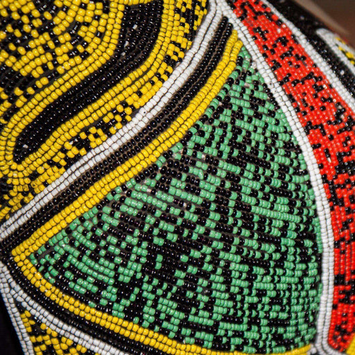 Giraffe with Beading (Life Size) - Africa Handmade