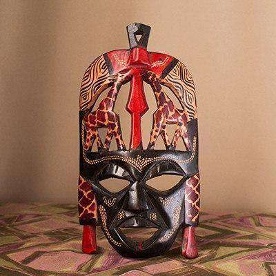 Maasai (Masai) Mask Combo Set of Three - Africa Handmade