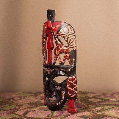 Maasai (Masai) Mask Combo Set of Three - Africa Handmade