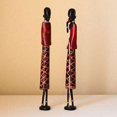 Masaai Man and Woman Combo (Kenya) - Africa Handmade
