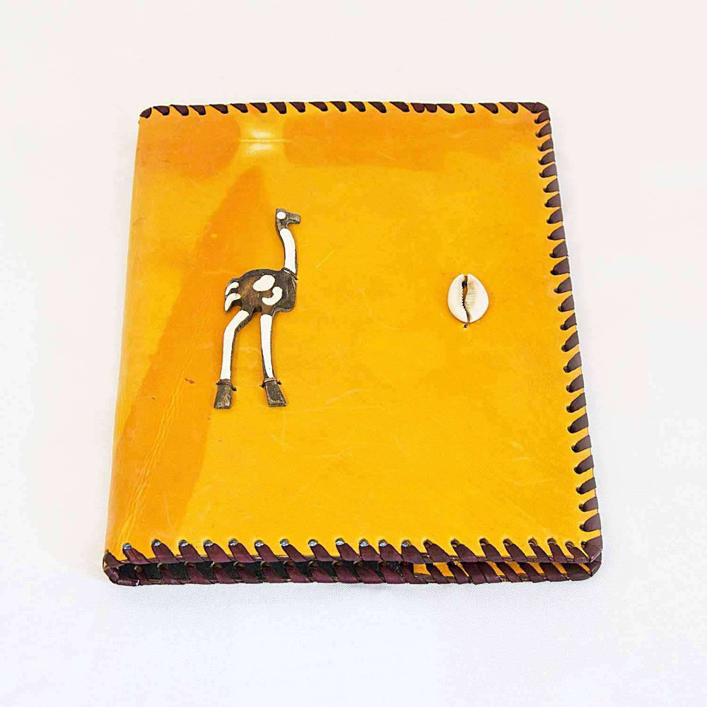 Ostrich & Shell Photo Album Kenya - Africa Handmade