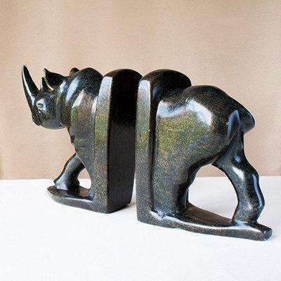 Rhinoceros Book-Holder - Africa Handmade