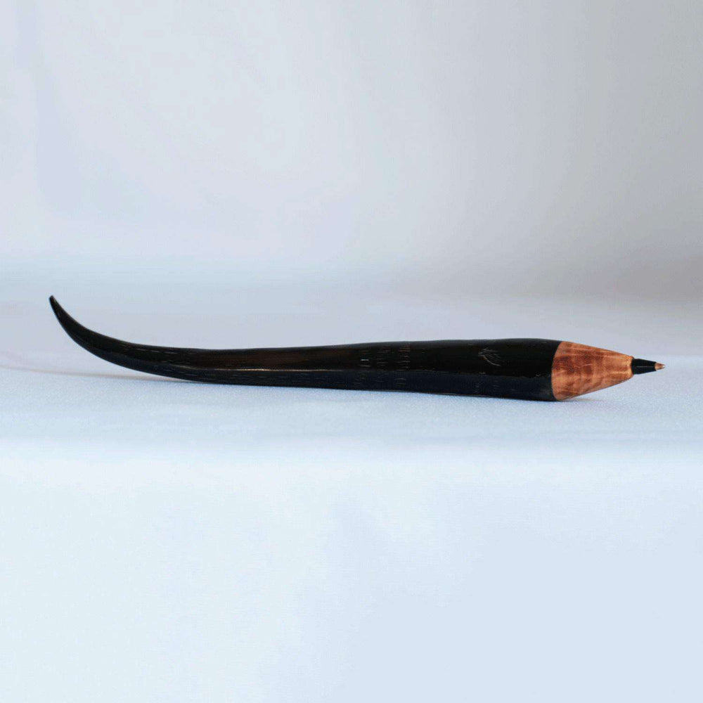 Springbok Horn Pen Spiral - Africa Handmade