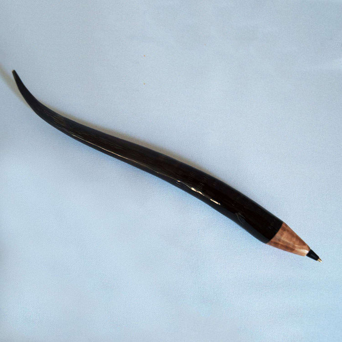 Springbok Horn Pen Spiral - Africa Handmade