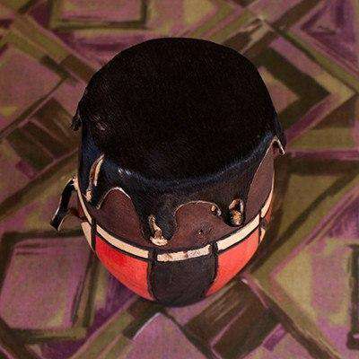 Swaziland Drums Display (Small & Medium Combo) - Africa Handmade