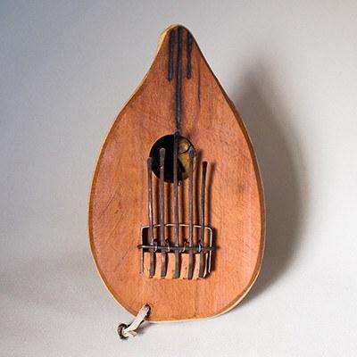 Thumb Piano "Mbira" Musical Instrument Small Display - Africa Handmade