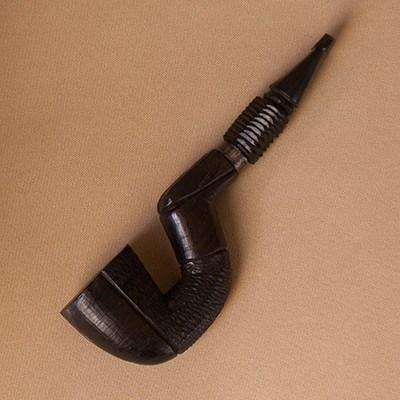 Tobacco Pipe Malawi Display - Africa Handmade