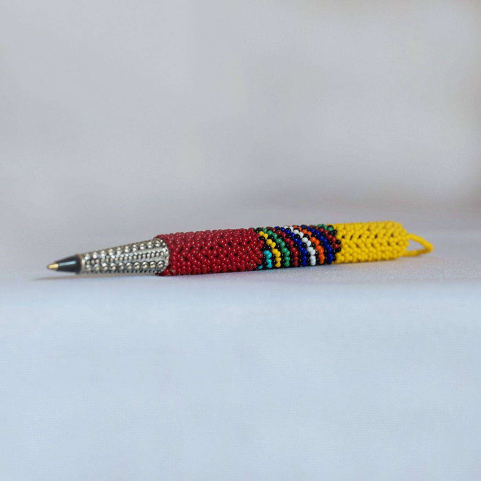 Traditional Design Beaded Display Pens - Africa Handmade