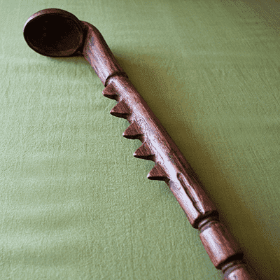 Wooden Display Spoon (Tanzania) Medium - Africa Handmade