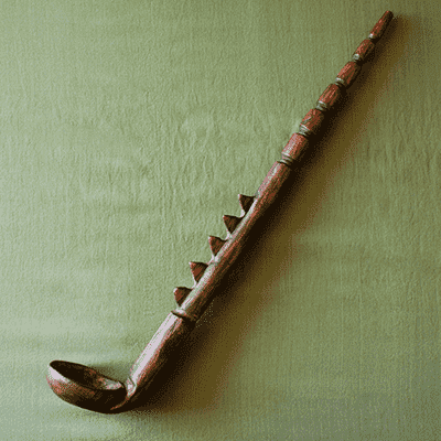Wooden Display Spoon (Tanzania) Medium - Africa Handmade